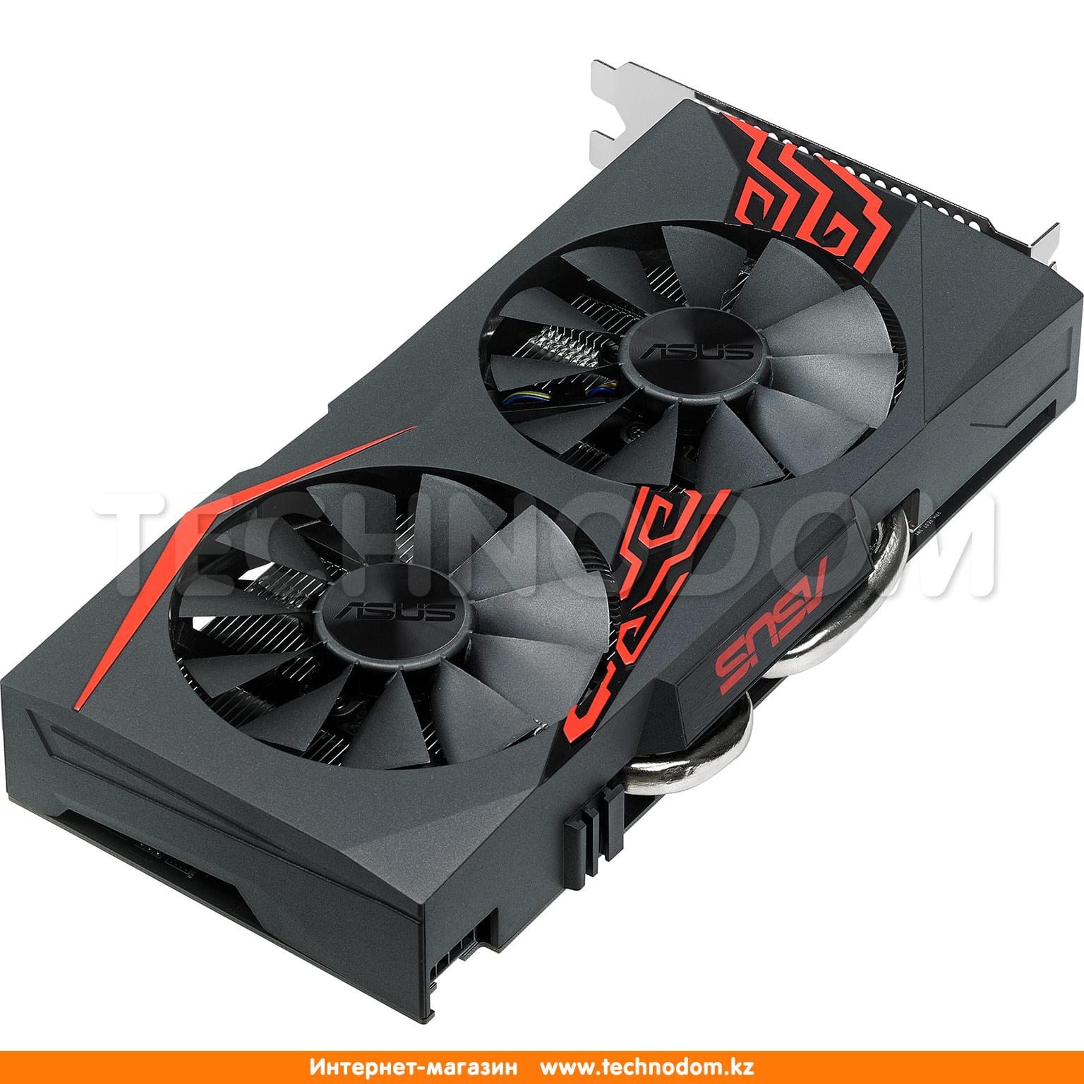 Видеокарта Asus Radeon RX 570 4Gb 256bit/G5 (HDMI+DP+DVI-DP) (EX-RX570-O4G)  - купить по лучшей цене в Алматы | интернет-магазин Технодом