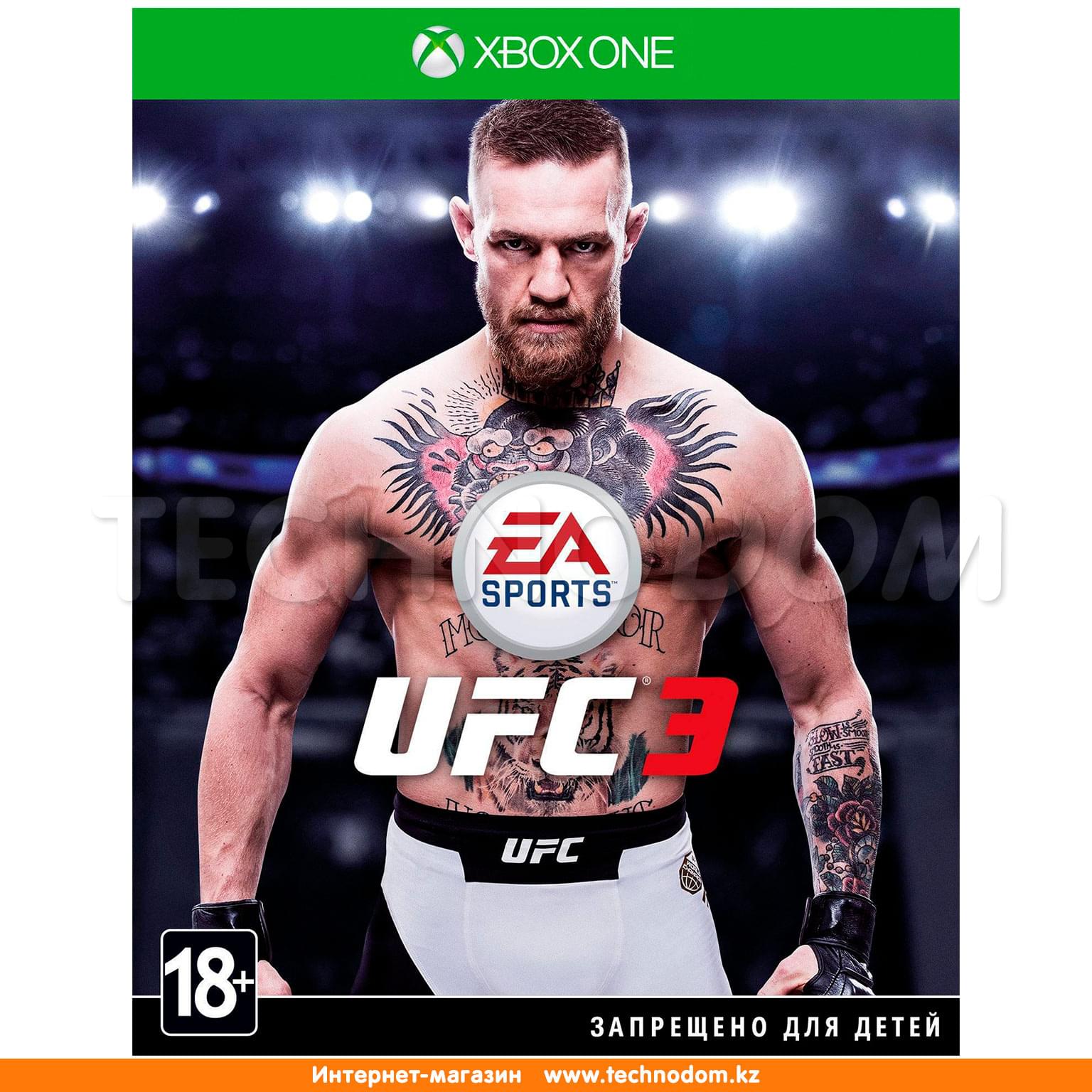 Игра для XBOX One UFC 3 - купить по лучшей цене в Алматы | интернет-магазин  Технодом