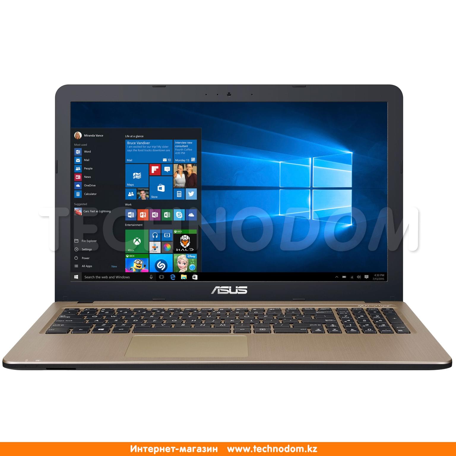 Ноутбук Asus X540UB i3 6006U / 4ГБ / 1000HDD / 110MX 2ГБ / 15.6 / Win10 /  (X540UB-DM022T) - купить по лучшей цене в Алматы | интернет-магазин Технодом