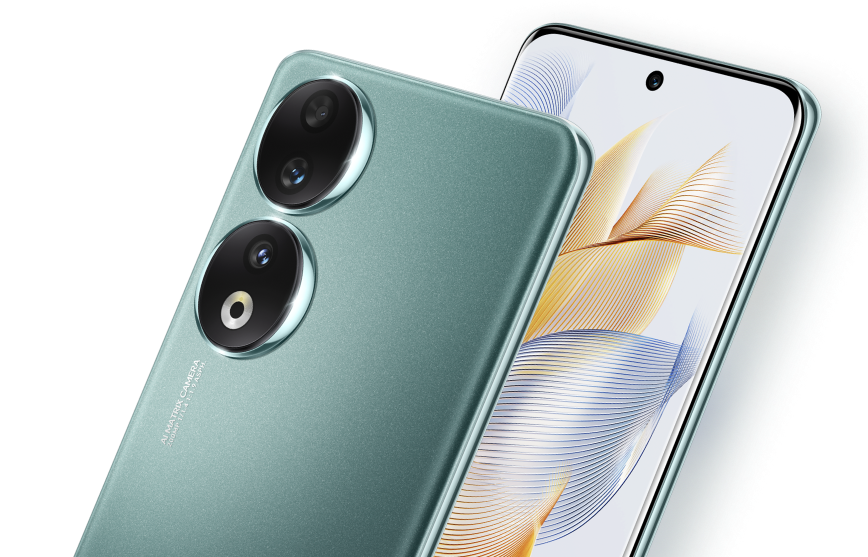 Honor 90 в двух проекциях