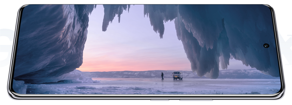 Honor 90, лежащий экраном к верху