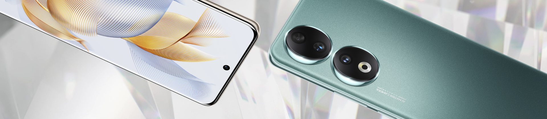 Honor 90 в двух проекциях