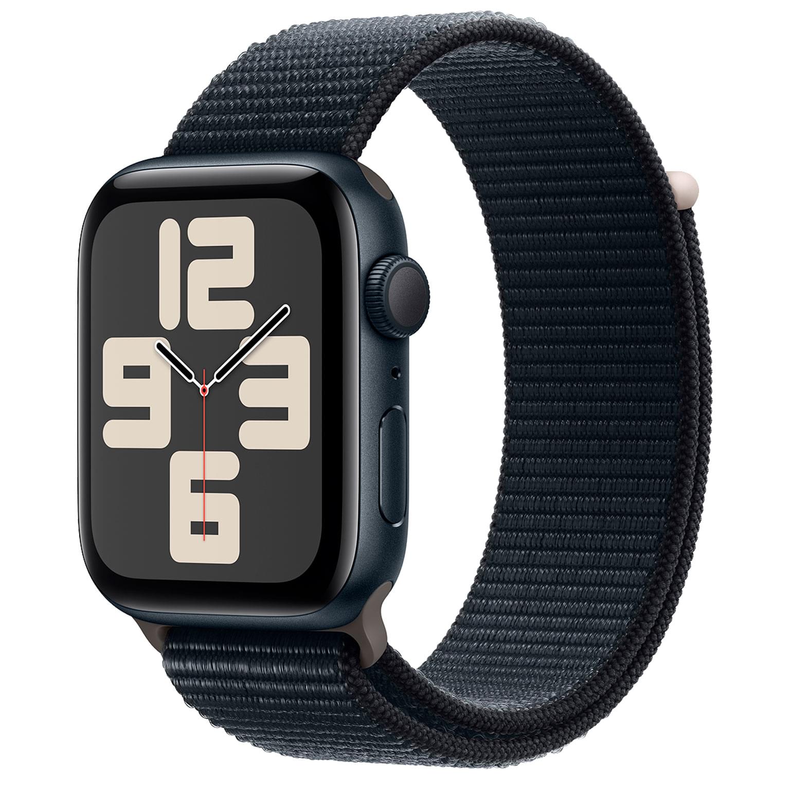 Apple Watch Nike SE GPS 44mm Space Gray Aluminium Case with Black Nike Sport Band MKQ83