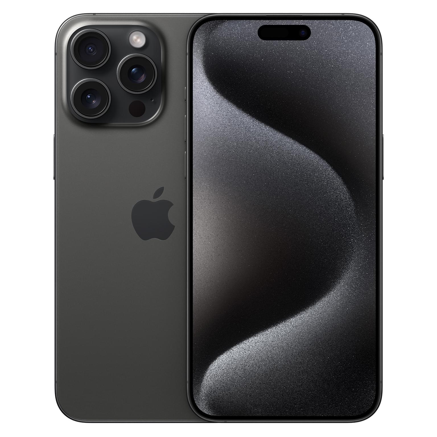 Смартфон Apple iPhone 15 Pro Max 256GB Black Titanium (MU773) - купить по  лучшей цене в Алматы | интернет-магазин Технодом